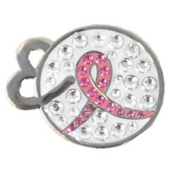 Navika Crystal Ballmarker Pink Ribbon