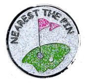 Navika Glitzy Ballmarker &quote;Nearest the Pin&quote;