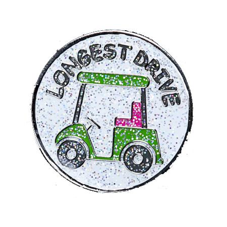 Navika Glitzy Ballmarker &quote;Longest Drive&quote;