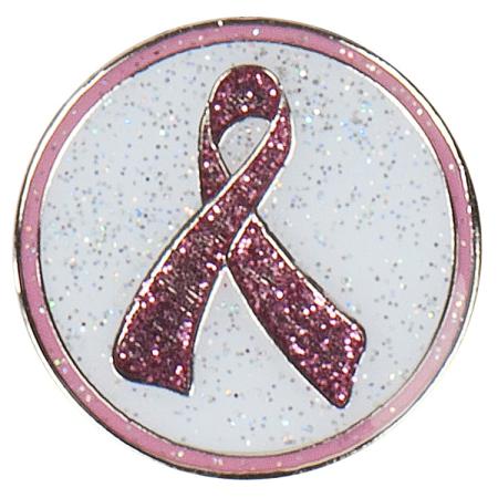 Navika Glitzy Ballmarker &quote;Pink Ribbon&quote;