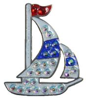 Navika Crystal Ballmarker &quote;Sailboat&quote;