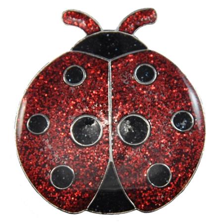 Navika Glitzy Ballmarker &quote;Ladybug&quote;