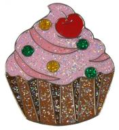 Navika Glitzy Ballmarker &quote;Cupcake&quote;