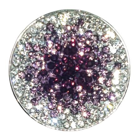 Navika Micro Pavé Crystal Ballmarker &quote;Purple Haze&quote;