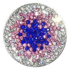 Navika Micro Pavé Crystal Ballmarker Twilight
