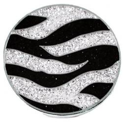 Navika Glitzy Ballmarker Zebra Print
