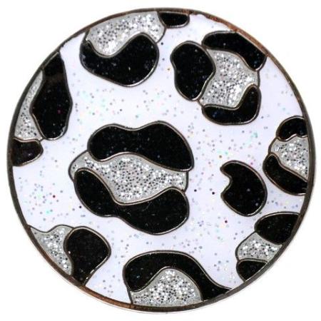 Navika Glitzy Ballmarker &quote;Snow Leopard Print&quote;