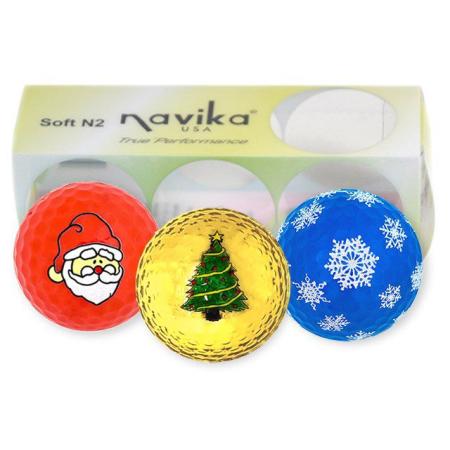 Navika Golfball-Set &quote;X-Mas&quote;