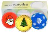 Navika Golfball-Set &quote;X-Mas&quote;