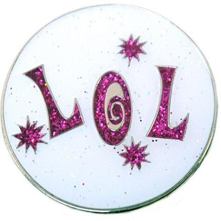 Navika Glitzy Ballmarker &quote;LOL&quote;