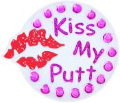 Navika Crystal Ballmarker &quote;Kiss My Putt&quote;