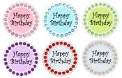 Navika Crystal Ballmarker &quote;Happy Birthday&quote;