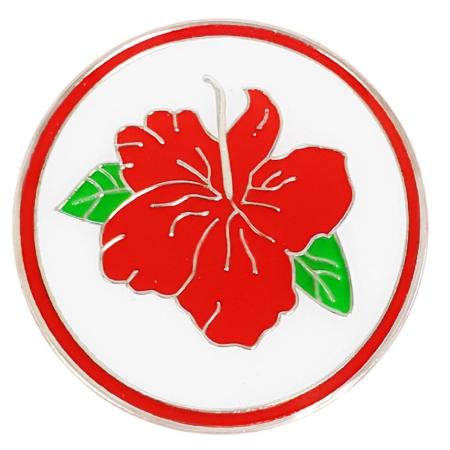 Navika Basic Ballmarker &quote;Hibiscus&quote;