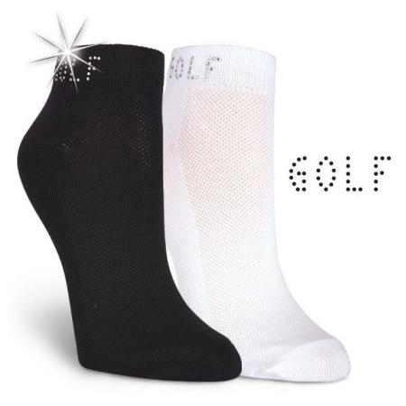 K. Bell Damen-Golfsocken Rhinestone Golf