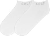 K. Bell Damen-Golfsocken Rhinestone Golf, weiß