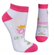 K. Bell Damen-Golfsocken Queen of the Green