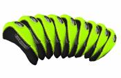 Eze Neopren Iron Cover Set, schwarz/lime