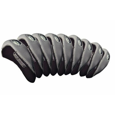 Eze Neopren Iron Cover Set, schwarz/silber