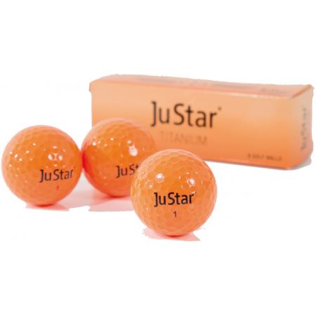 JuStar Golfball V500, 3 Stück, orange