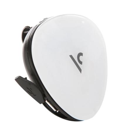 Voice Caddie VC300SE GPS Golfcap Entfernungsmesser, weiß