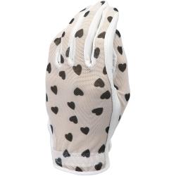Evertan Damen Sonnenhandschuh Black Hearts rechts für Linkshänder M