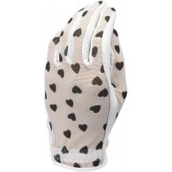 Evertan Damen Sonnenhandschuh Black Hearts links für Rechtshänder XL
