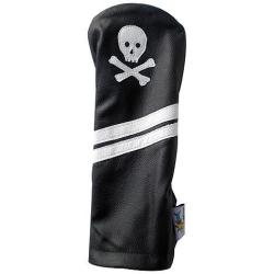 Sunfish Leder Headcover Ace Bones Skull schwarz