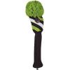 Bommel Strick Headcover, grün, Driver Punkte