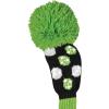 Bommel Sparkle Strick Headcover, grün