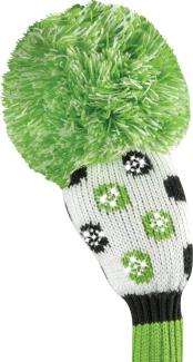 Bommel Sparkle Strick Headcover, grün, Hybriden Streifen