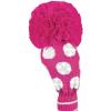 Bommel Sparkle Strick Headcover, pink