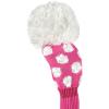 Bommel Sparkle Strick Headcover, pink