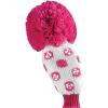 Bommel Sparkle Strick Headcover, pink