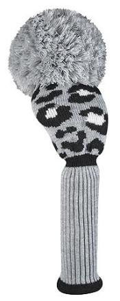 Bommel Strick Headcover, grau/leo, Driver