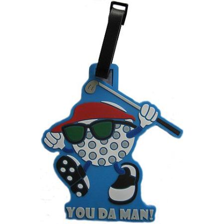 BeTheBall Bag Tag Anhänger &quote;You Da Man&quote;