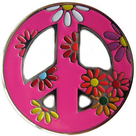 BeTheBall Ballmarker &quote;Pink Peace&quote;