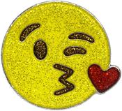 Emoji® Glitzy Ballmarker &quote;MWAH!&quote;