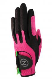 Zero Friction Allwetter Junior Handschuh, links (für Rechtshänder), pink