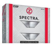 Zero Friction Spectra Golfbälle, 12er Karton, weiß