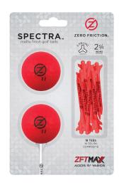 Zero Friction Spectra TwoBall-TeePack, rot