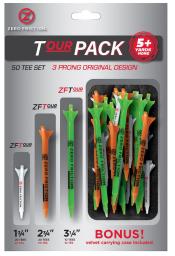 Zero Friction Golftee Variety Pack, Tour Pack