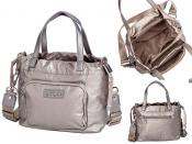 Sydney Love Kordelzugtasche &quote;Street Life Metallic&quote;, zinn