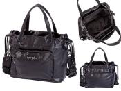 Sydney Love Kordelzugtasche &quote;Street Life Metallic&quote;, schwarz