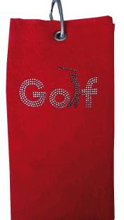 cbfmoda Golftuch &quote;Golf&quote;, rot