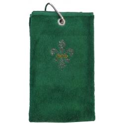 cbfmoda Golftuch Lilie dunkelgrün