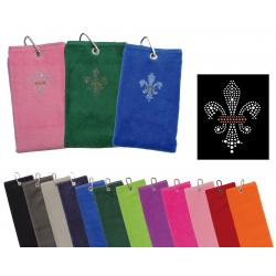 cbfmoda Golftuch Lilie rot