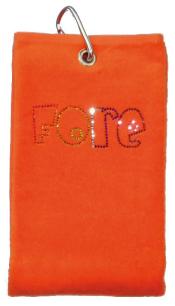 cbfmoda Golftuch &quote;Fore&quote;, orange