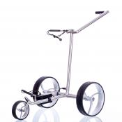 trendGOLF. Walker S Edelstahl Elektrotrolley, silber (Edelstahl poliert)