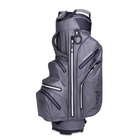 trendGOLF. Rainline Pro Golf Cartbag, grau/weiß/schwarz