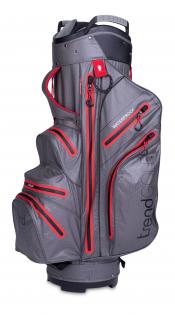 trendGOLF. Rainline Pro Golf Cartbag, grau/rot